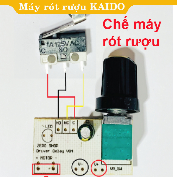 Mạch Delay 0-5s V02, V03, V04,V05