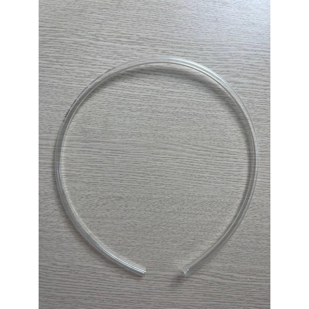 Phụ kiện dây cấp nước vòi xịt LUVA BIDET dài 60cm màu trắng trong - LUVA VIỆT NAM