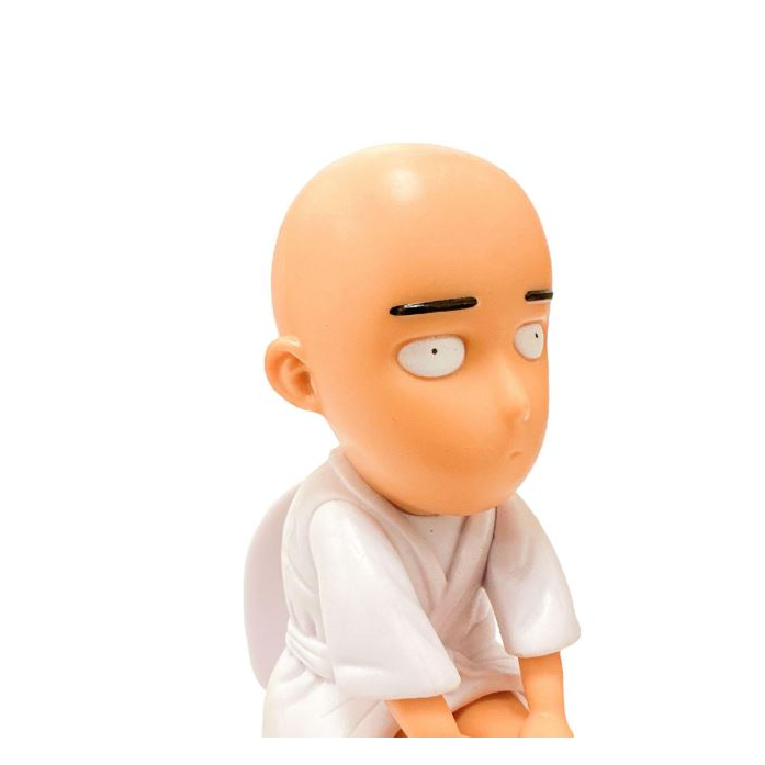Mô Hình Nhân Vật Saitama hài hước, Tượng one punch man cute trang trí đẹp