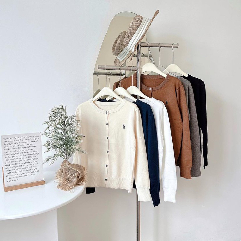 Áo cardigan thêu ngựa 2902