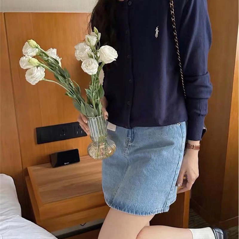 Áo cardigan thêu ngựa 2902