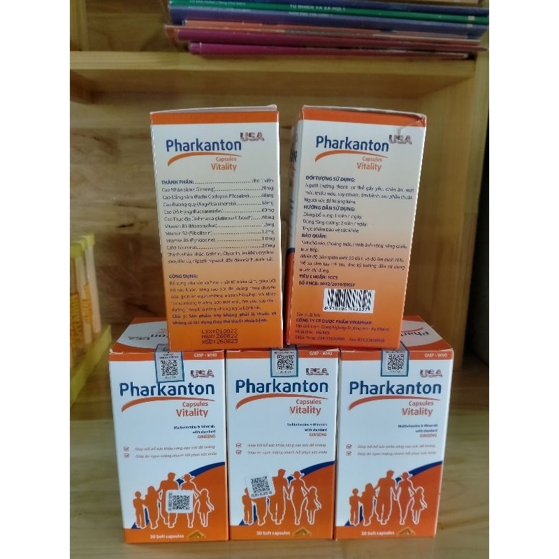 PHARKANTON USA Vinaphar chai 30 viên giúp Tăng Cường Sức Khỏe