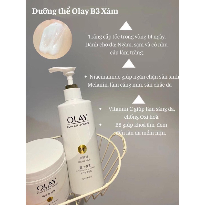 Dưỡng thể Olay B3 Retinol