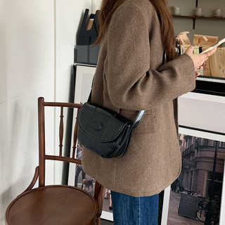 Túi xách nữ đeo chéo retro basic da Pu