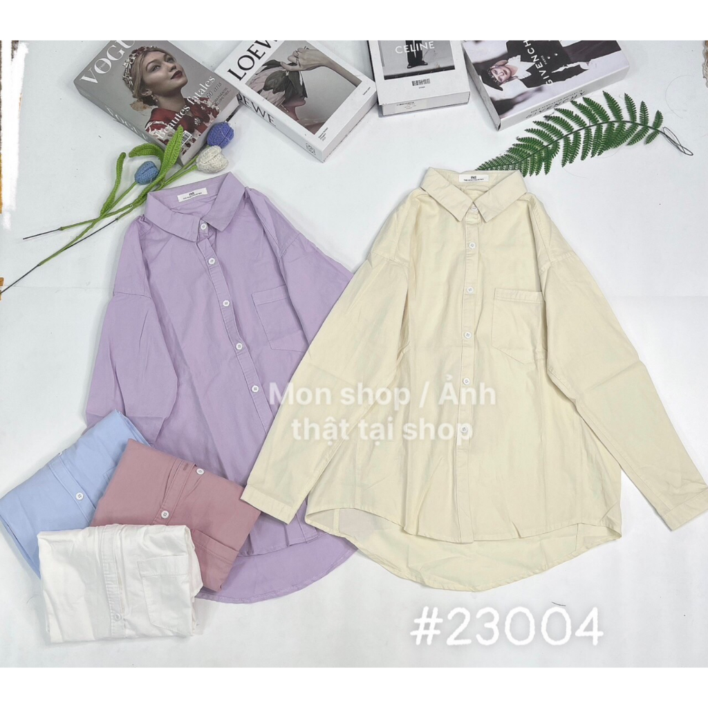 Sơ mi tay dài dạt bầu 23004 #669417