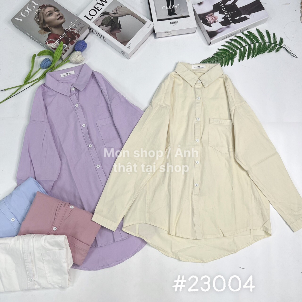 Sơ mi tay dài dạt bầu 23004 #669417