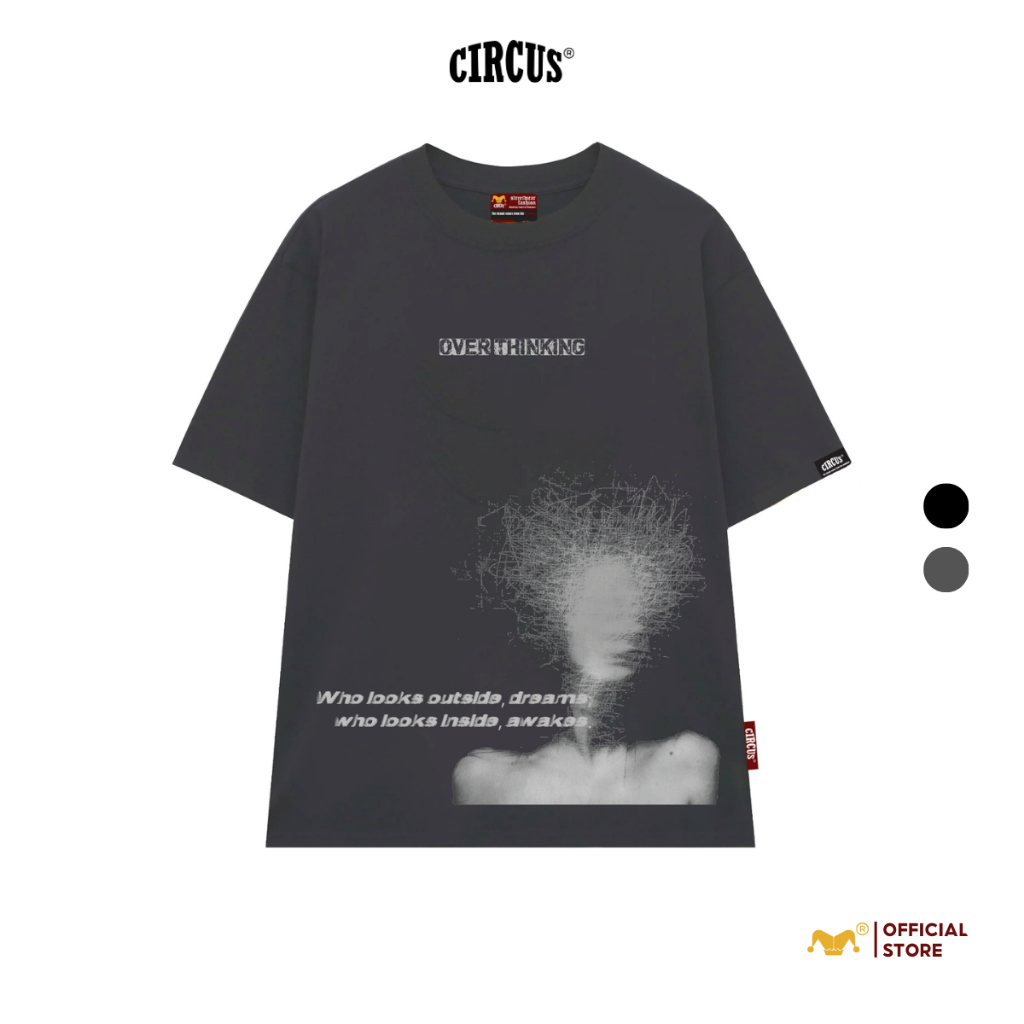 Áo thun unisex oversize Local Brand Circus 100% Cotton - Mã Graphic G03