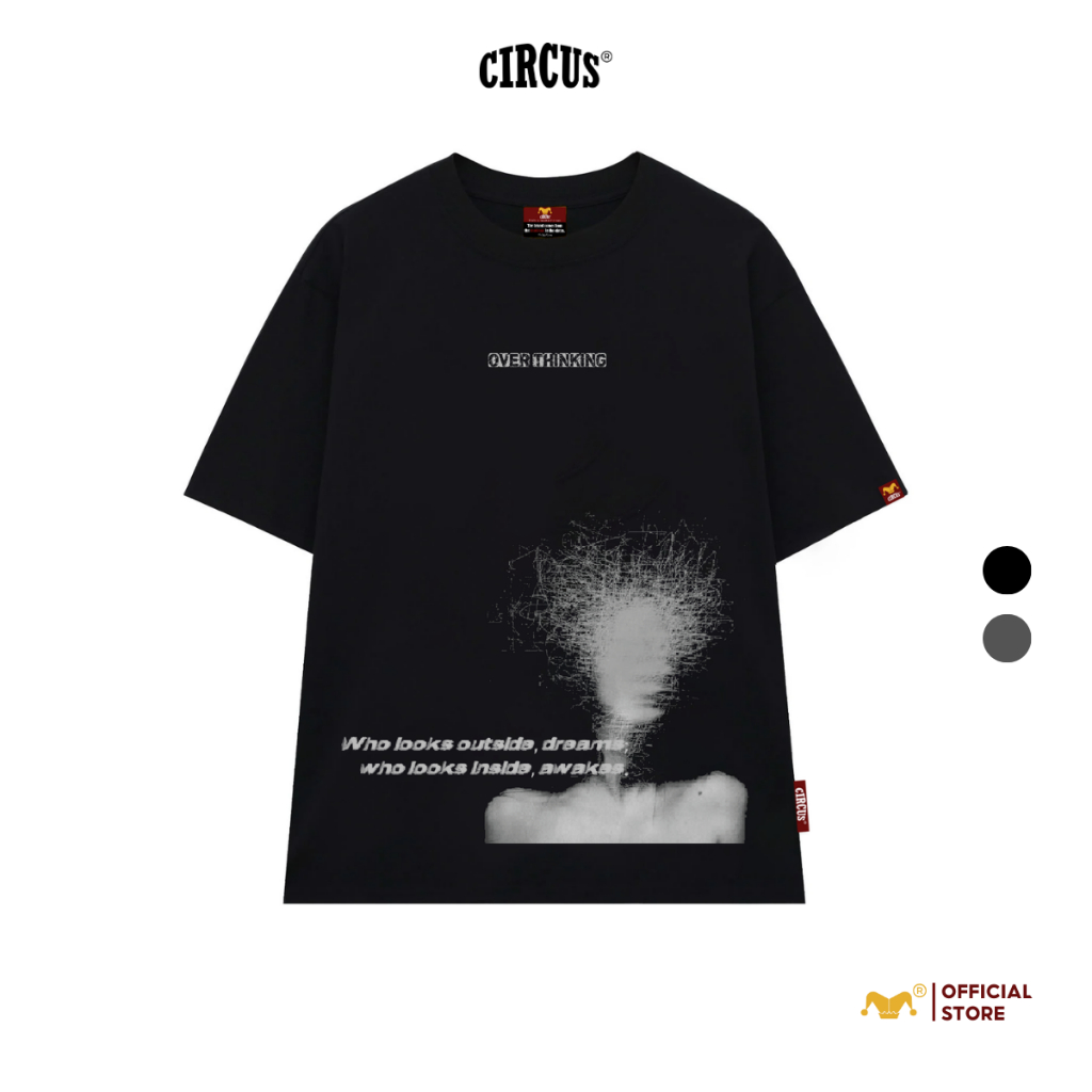Áo thun unisex oversize Local Brand Circus 100% Cotton - Mã Graphic G03