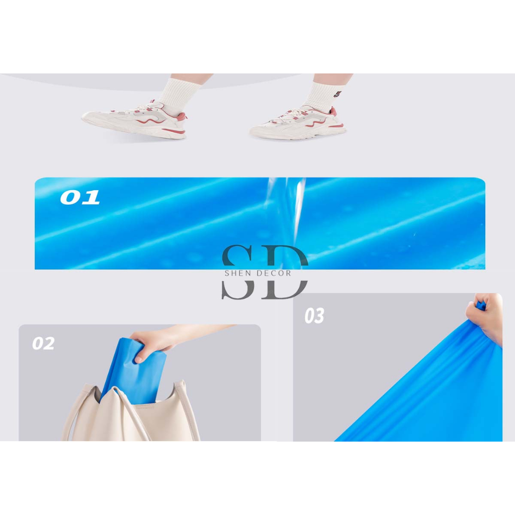 Áo mưa , Áo mưa Măng Tô chống nước, chống thấm, Chất liệu EVA