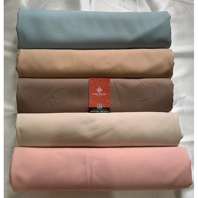 Vải CAROLAN siêu dày mịn, chuyên may Váy kiểu, Quần tây, Set vest cao cấp, may Đồng phục học sinh,… PHƯƠNG THÀNH Silk
