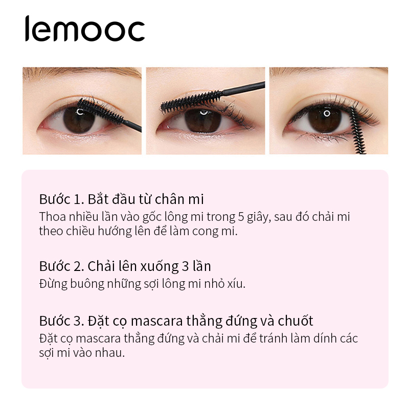 Mascara kéo dài mascara kéo dài mascara dài dày dài mở rộng bằng lông mi không thấm nước