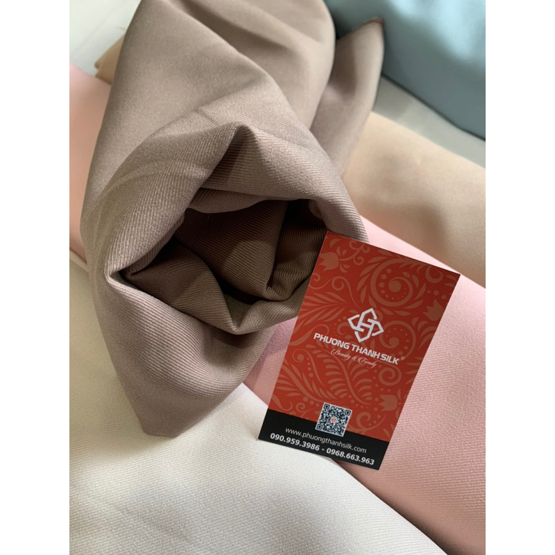 Vải CAROLAN siêu dày mịn, chuyên may Váy kiểu, Quần tây, Set vest cao cấp, may Đồng phục học sinh,… PHƯƠNG THÀNH Silk