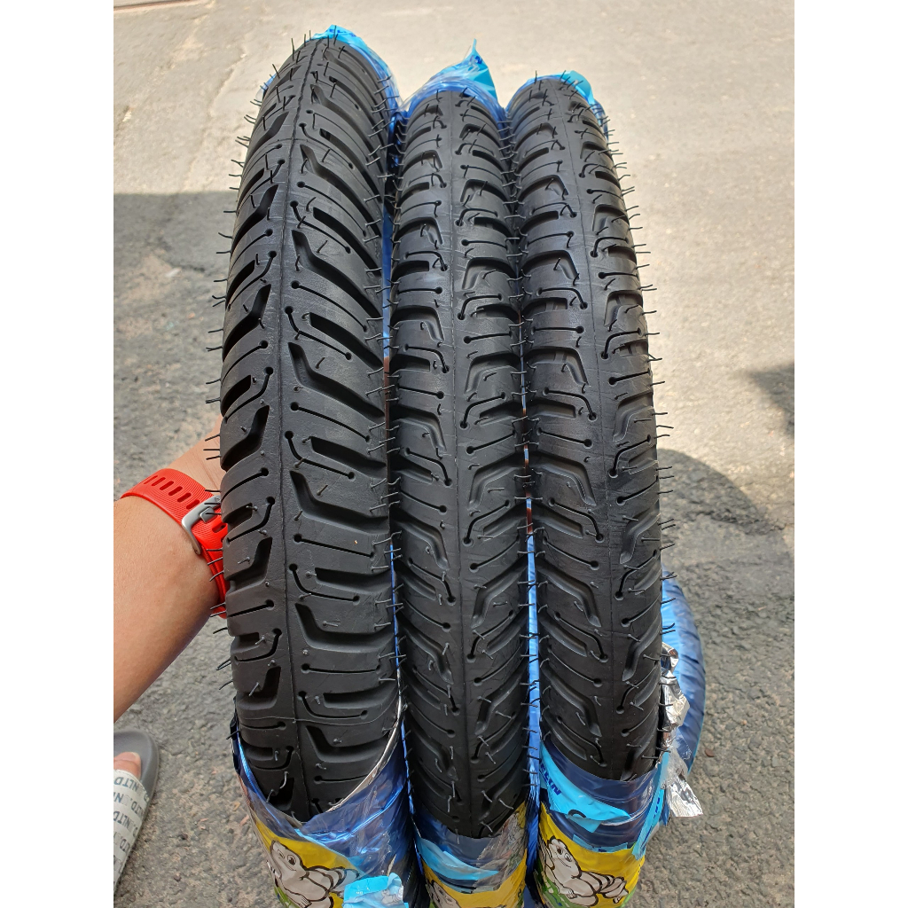 (VỎ DÙNG RUỘT) Vỏ lốp xe Michelin City Extra xài chuyên cho xe số, bánh căm size 2.25-17; 2.50-17 và 2.75-17, giá 1 cái
