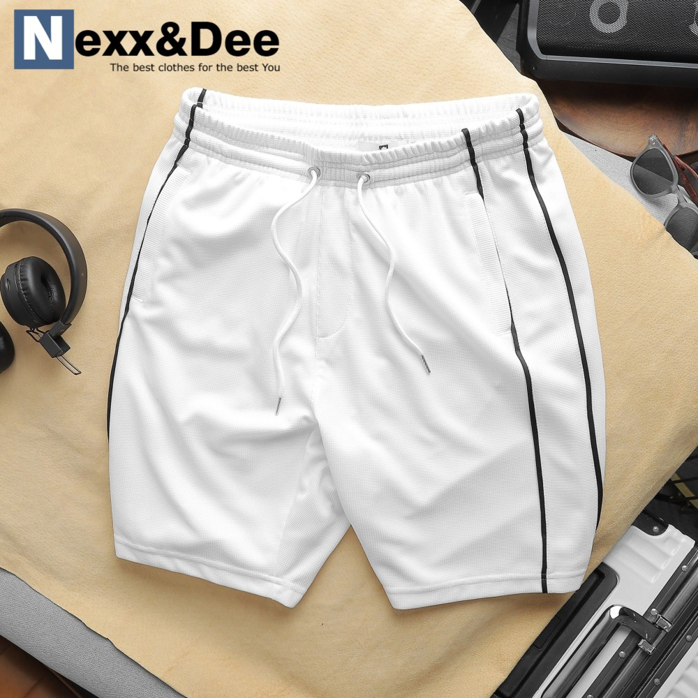 Quần short thể thao nam Nexx&Dee vải thun cao cấp phù hợp tập gym chạy bộ QS03