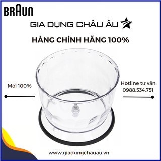 Thân cối, vỏ cối xay thịt 500ml máy xay cầm tay Braun - Hàng chính hãng