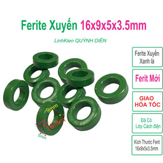 Ferit Xuyến Combo 10 cái Lõi 16x9x5x3.5mm - linh kiện điện tử QUỲNH DIỄN