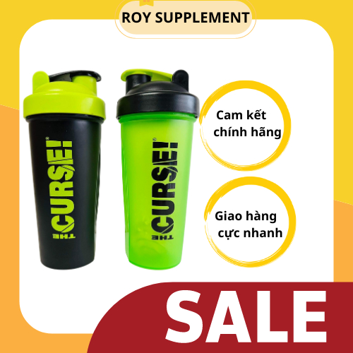 Bình lắc, shaker, bình nước thể thao 600ml