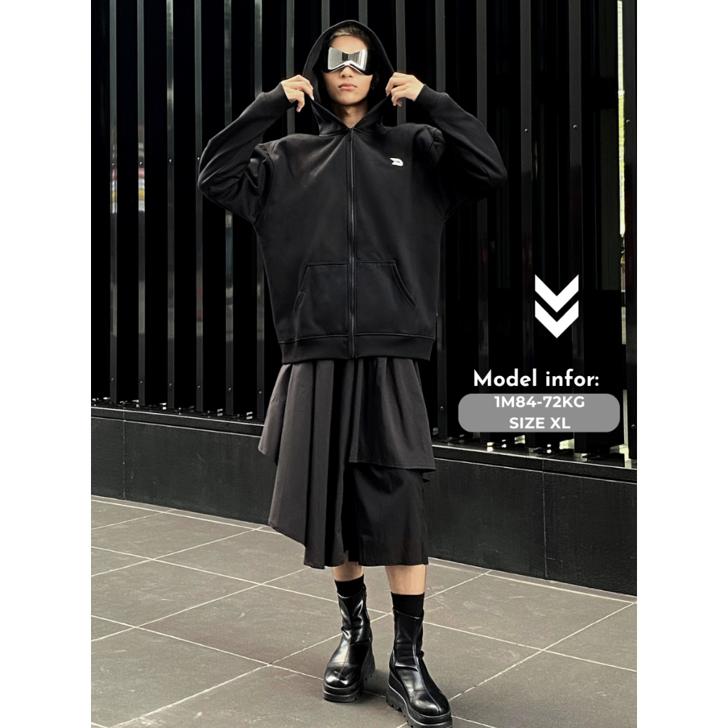 Áo khoác Hoodie Zip Local Brand Unisex Devotus Nỉ bông Cotton 350gsm - Áo khoác dây kéo New Collection