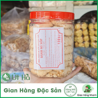 Bánh Mì Xốp Quảng Ngãi Hộp 300gr [BÁNH DỄ VỠ] Món Bánh Truyền Thống Bình Dị Mộc Mạc - Út Hà Đặc Sản