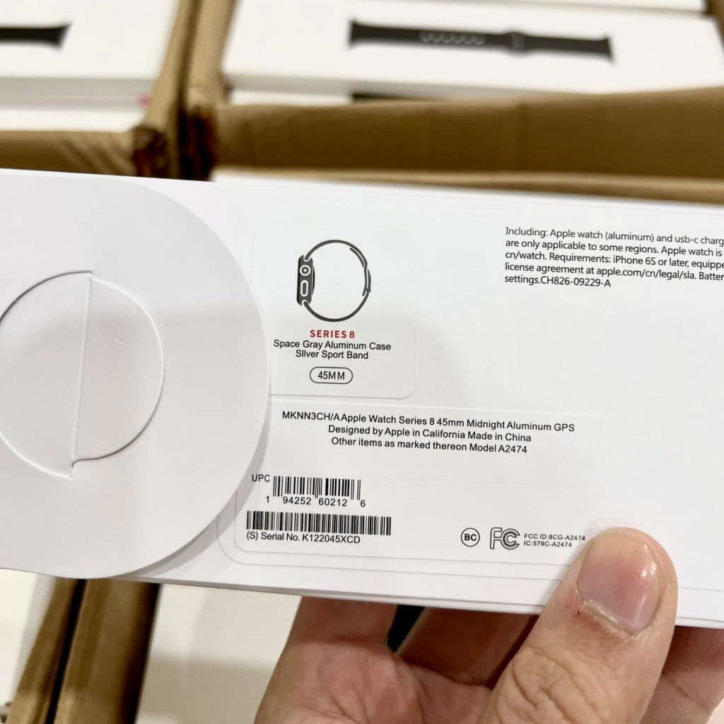 Đồng Hồ Thông Minh Seri8 LOGO Tao' Bản Viền Thép, Màn Hình Tràn Viền, Cảm Ứng Mượt, Full Tính Năng - BH 2 Năm - AzaStore