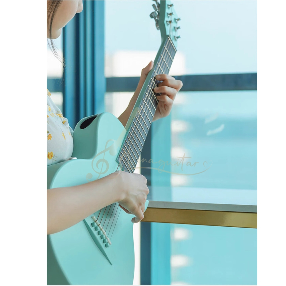 Đàn Guitar Accoustic Enya Nova Go 2023 Chính Hãng Có Phiên Bản EQ- Kèm Full Phụ Kiện Hãng