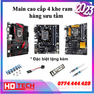 Main cao cấp 4 khe ram hàng đẹp keng 90-95% BẢO HÀNH 3 THÁNG tặng kèm chắn, keo, còi main