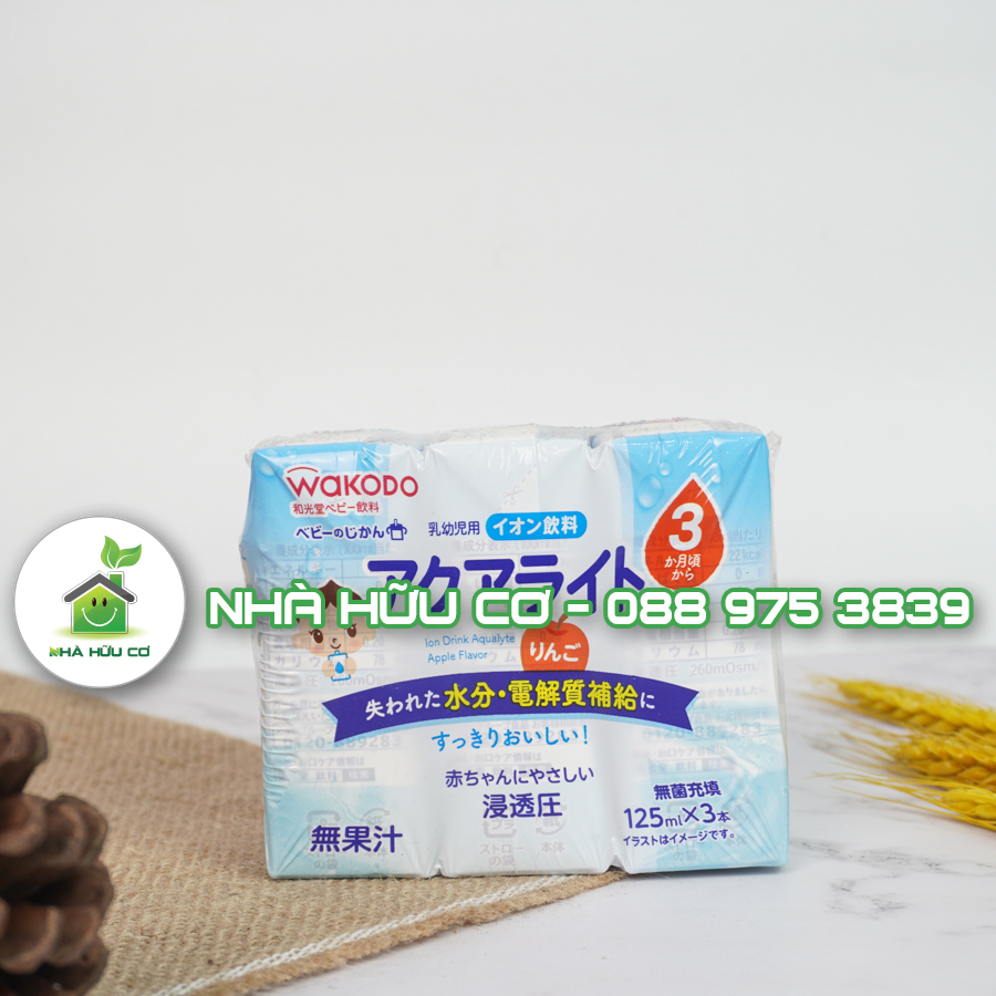 Nước ép trái cây WAKODO cho bé Nhật Bản - Date: 3/2024 - Nhà hữu cơ