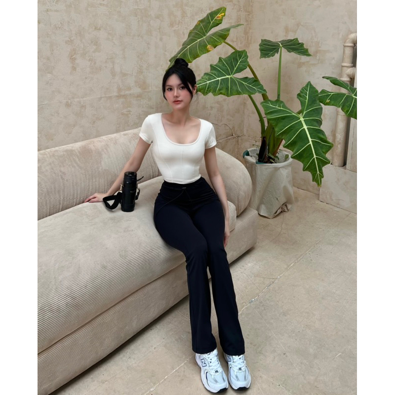 Áo Cộc Thiết Kế Tập Gym - Yoga