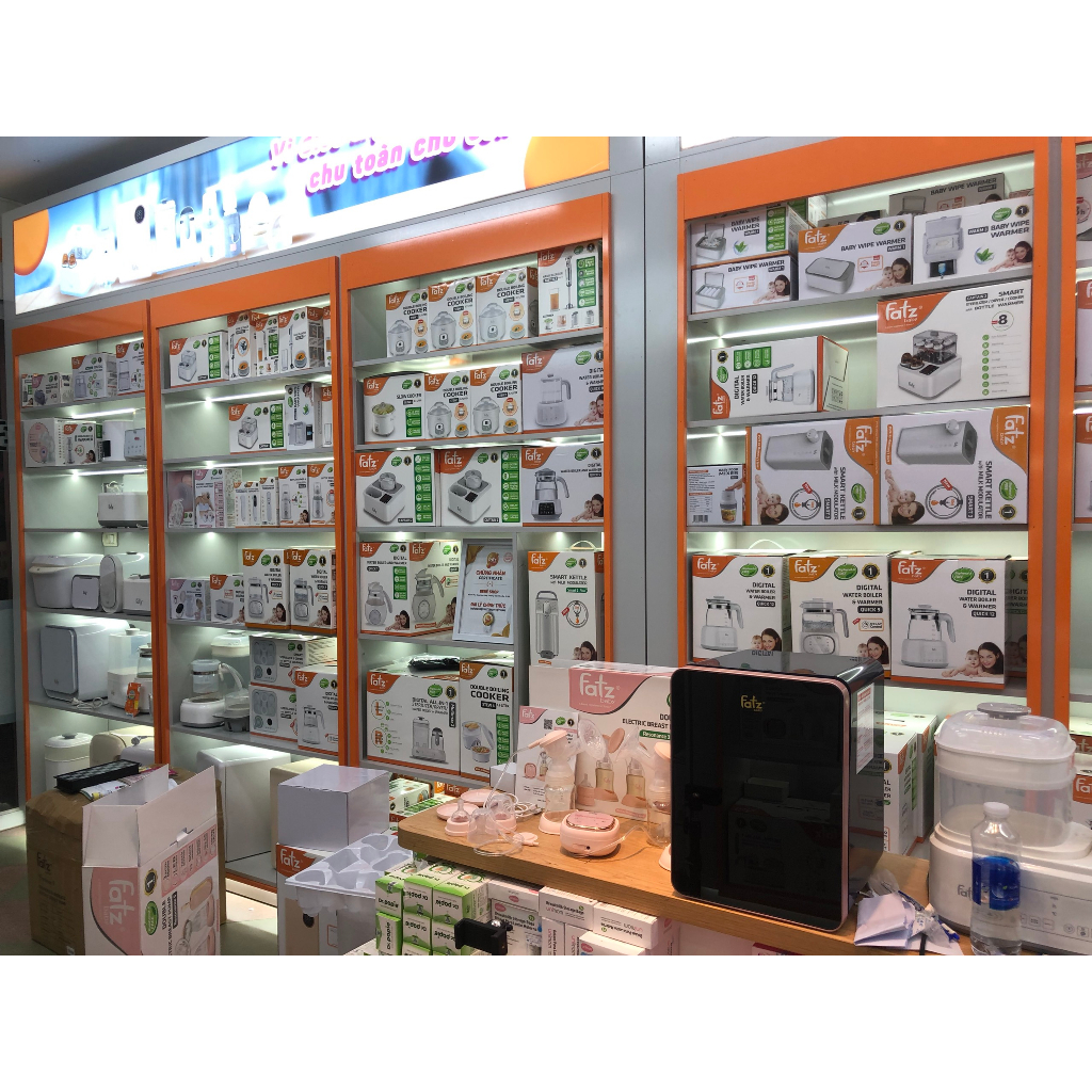 Bộ 3 Bình Trữ Sữa 140ml Store 2, Fatzbaby FB0140VNH Chính Hãng Dùng Được Với Máy UV Lamkids