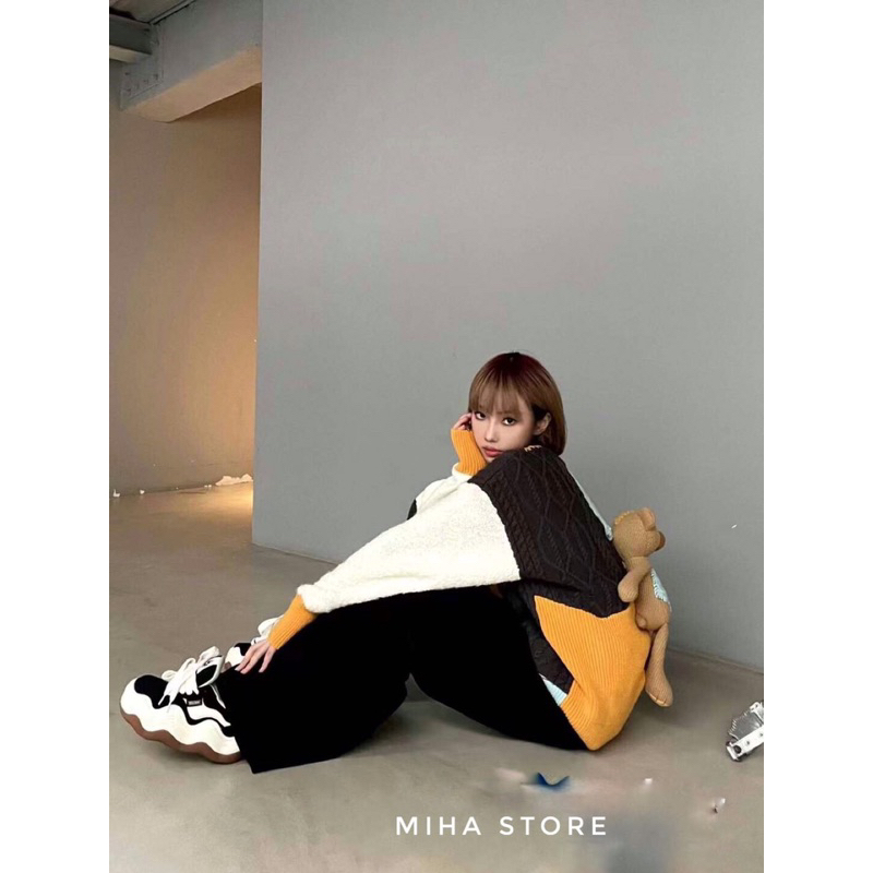 Áo len phối màu De marzo