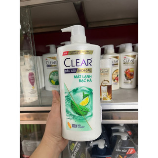 DẦU GỘI CLEAR BẠC HÀ 880g