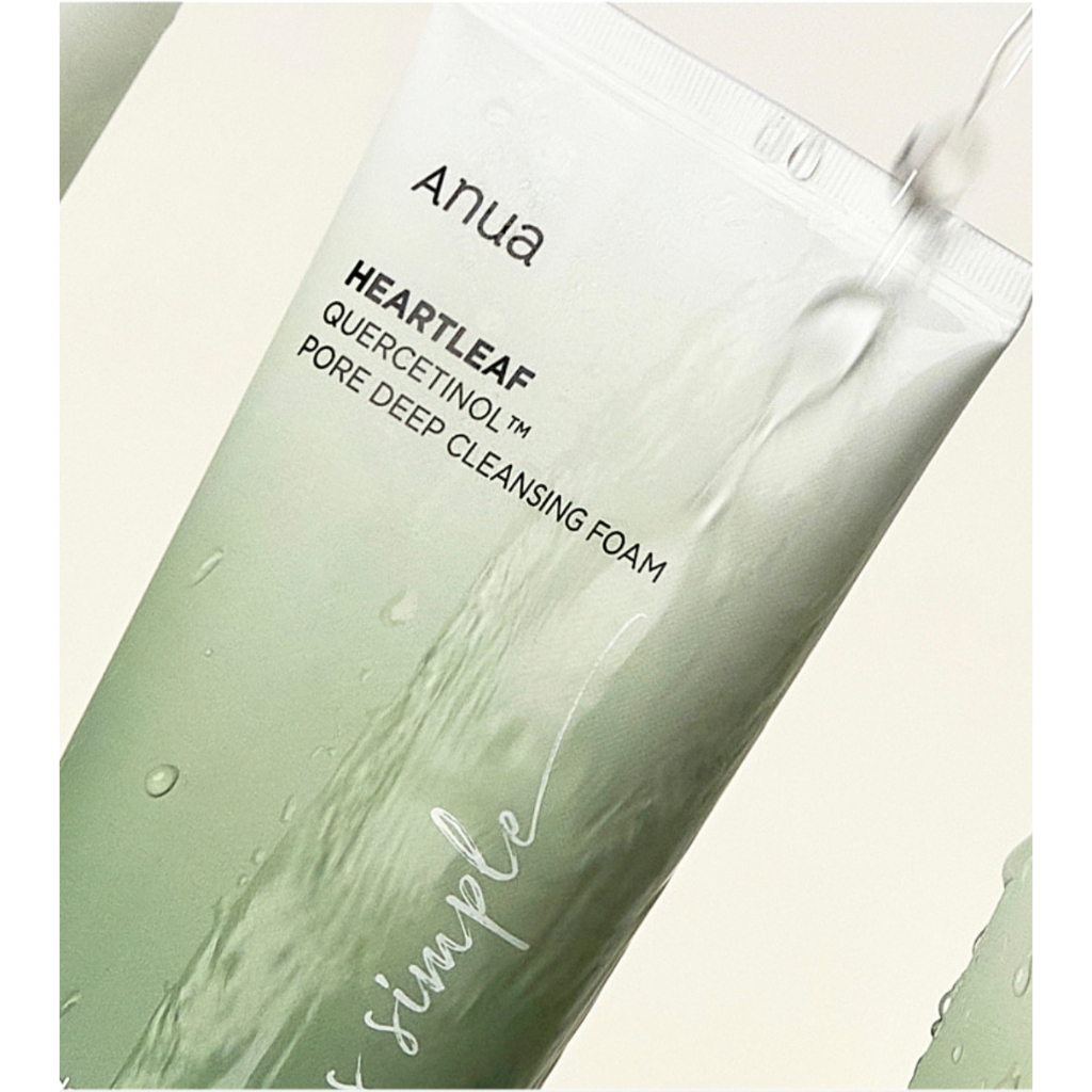 Sữa rửa mặt Anua Heartleaf Quercetinol Pore Deep Cleansing Foam 150ml