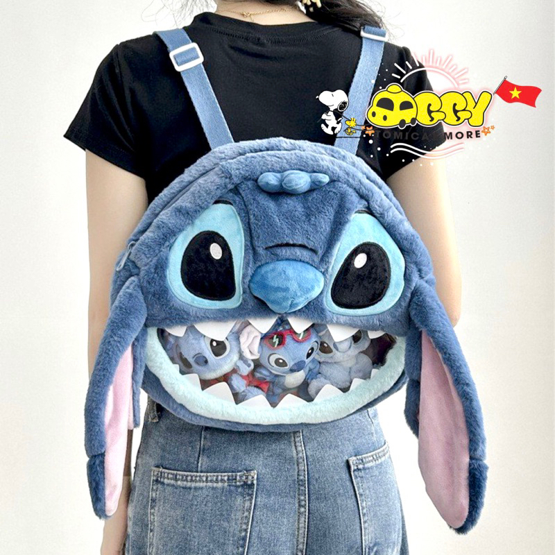 Balo Stitch mẫu mới chính hãng uỷ quyền bởi Disney
