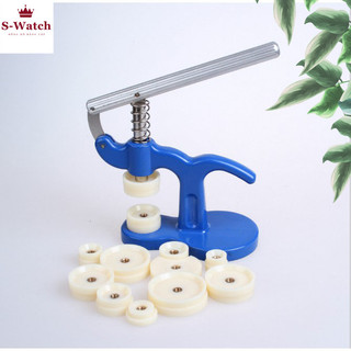 Ép đáy, Ép kính đồng hồ đeo tay loại 1 + 12 miếng ép kích thước thông dụng
