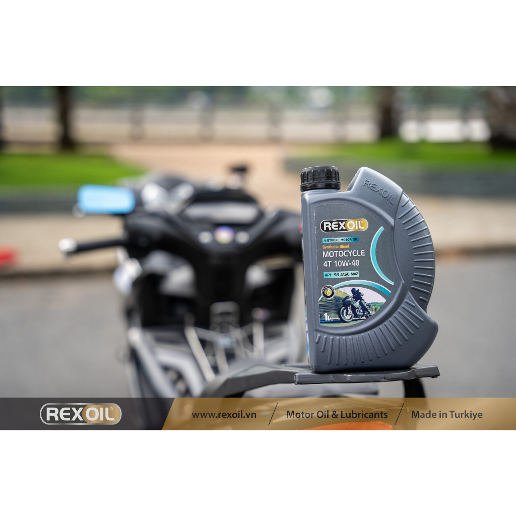 Dầu Nhớt Xe Môtô RexOil Blend 10W40 1L