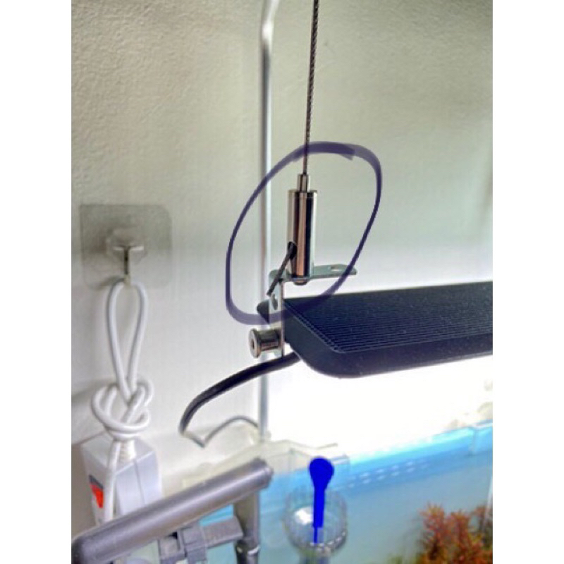 Giá treo đèn hợp kim nhôm - Treo đèn thuỷ sinh | chân treo đèn thuỷ sinh cao cấp | khung cáp treo đèn hồ cá