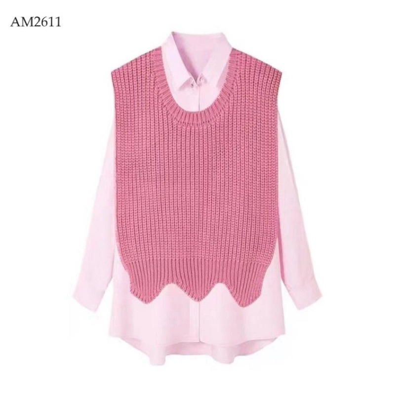 SET ÁO SƠ MI VÀ GILE NỮ