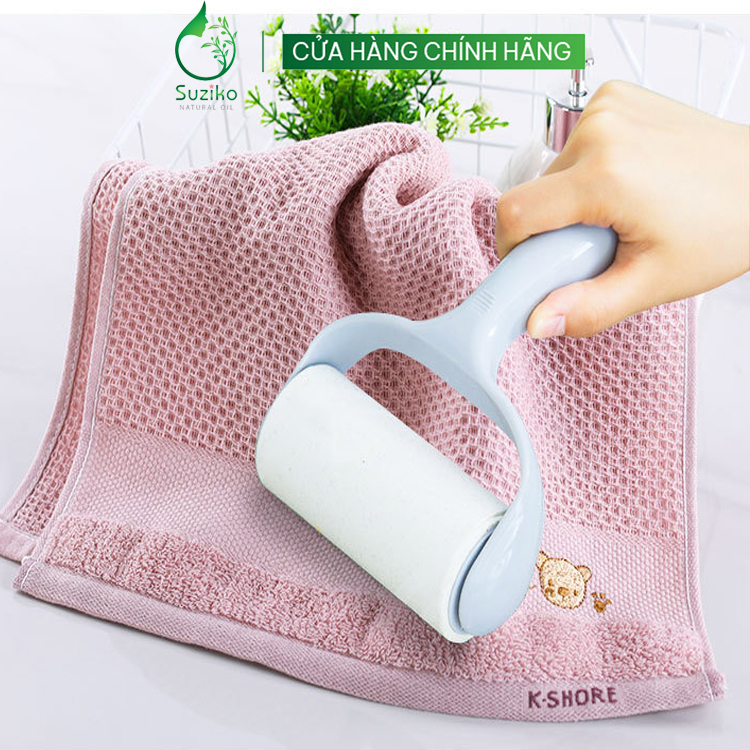 Khăn mặt trẻ em hai lớp cotton mềm mại thấm hút tốt. Khăn lau họa tiết tổ ong kích thước 30x30cm Suziko K19