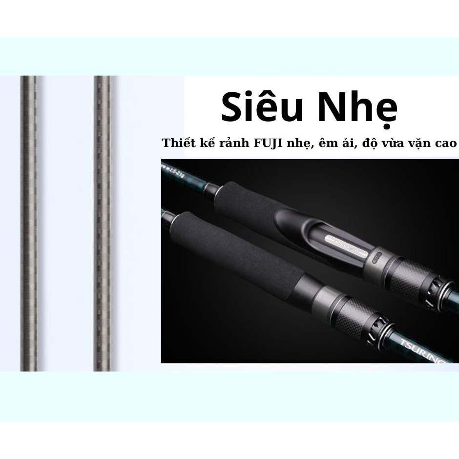 Cần câu máy đứng Tsurinoya Rapier 2023