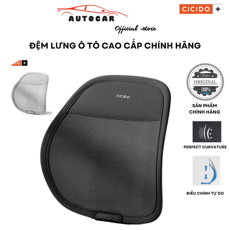 Tựa lưng lò xo ô tô chính hãng Cicido Autocarpro