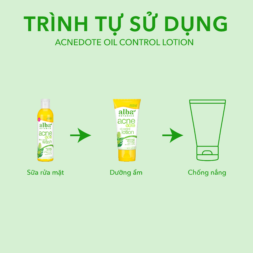 Kem kiểm soát dầu cho da mụn ALBA BOTANICA ACNEDOTE OIL CONTROL LOTION