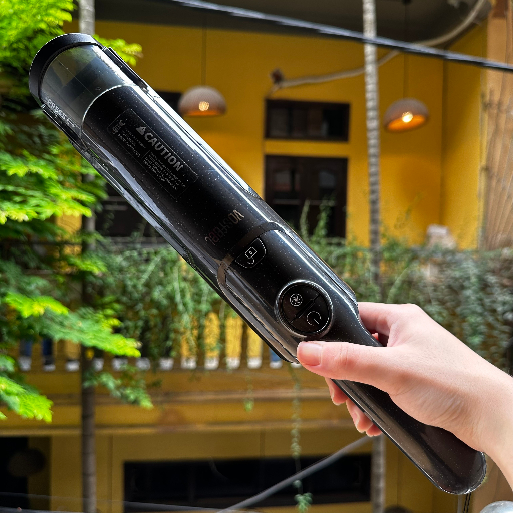 Hút Bụi Cầm Tay VOSFEEL Màu Đen Hút Bụi Giường Nệm ,Hút Bụi Chăn Ga, Ghế Sofa,Ô tô Hút Bụi oto