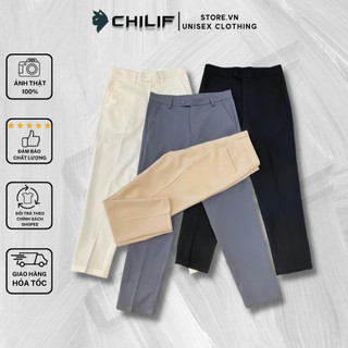 [Hàng cao cấp] Quần Tây Baggy/Quần tây âu nam/ Baggy Pants dáng Hàn Quốc ống côn siêu đẹp form chuẩn 4 màu cực sang