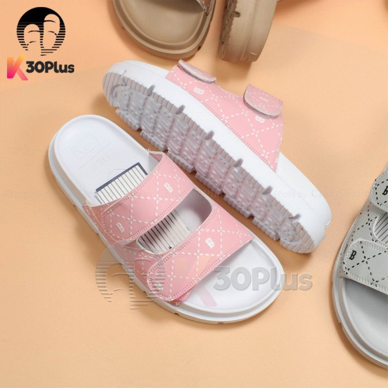 Dép MLB logo BosTon 2 Quai Nhiều Màu Nam Nữ