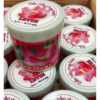 Ủ tóc hoa sen 1000 gr - hấp dầu ủ tóc hoa sen 1000ml