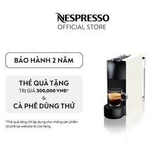 Máy pha cà phê viên nén Nespresso Essenza Mini Trắng