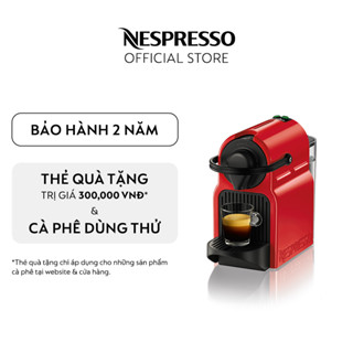Máy pha cà phê viên nén Nespresso Inissia Đỏ