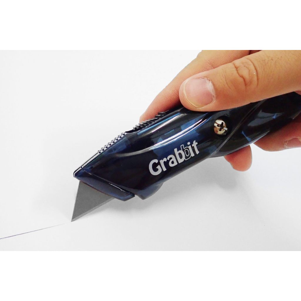 GrabbitVN Dao Rọc Giấy Lưỡi Thép Không Gỉ, An Toàn