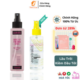 Xịt khoá trang điểm khóa nền giúp dưỡng ẩm kiềm dầu mùi thơm dễ chịu chính hãng - Make Up Finishing Spritz 50ml, 110ml