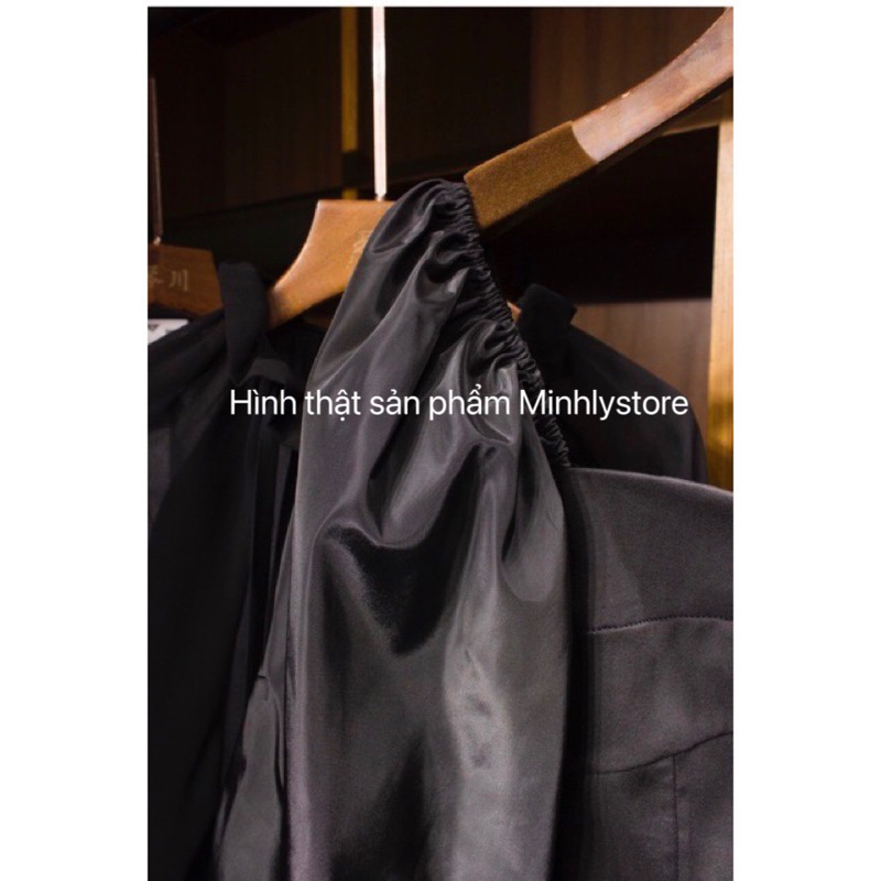 ĐẦM ZA.RA TAY BỒNG KÈM BELT SANG TRỌNG